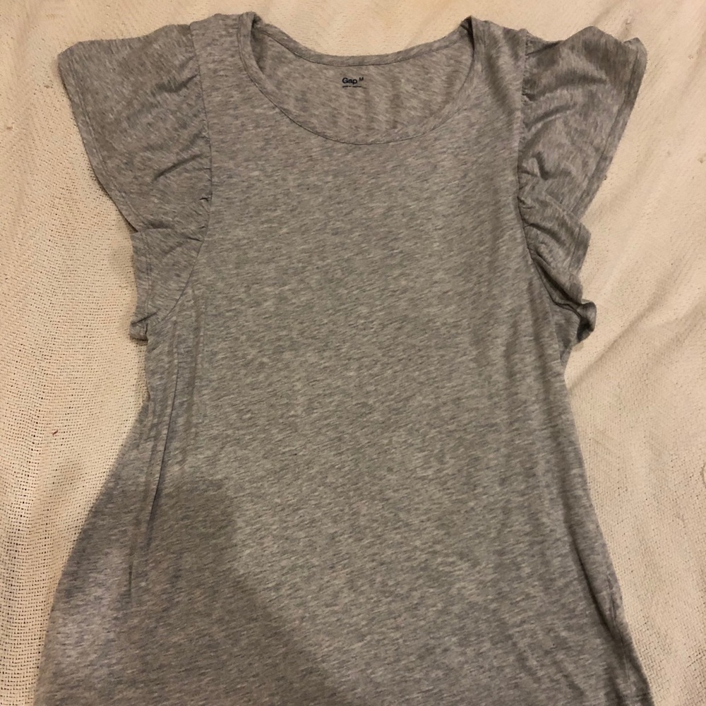 Ruffle sleeve top